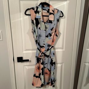 Calvin Klein summer tie dress